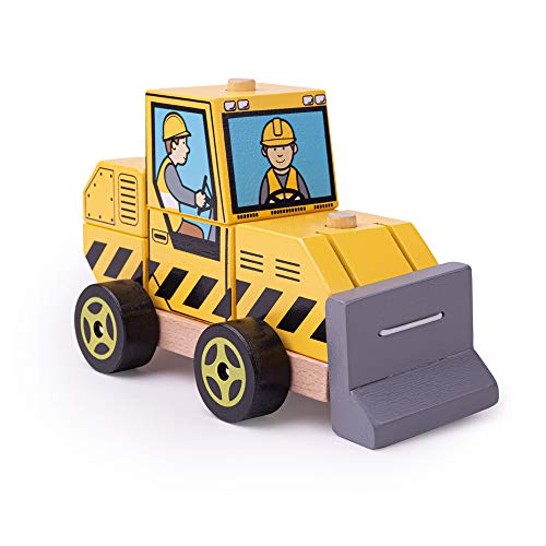 Preisvergleich Produktbild Bigjigs Toys Stapel-Bulldozer