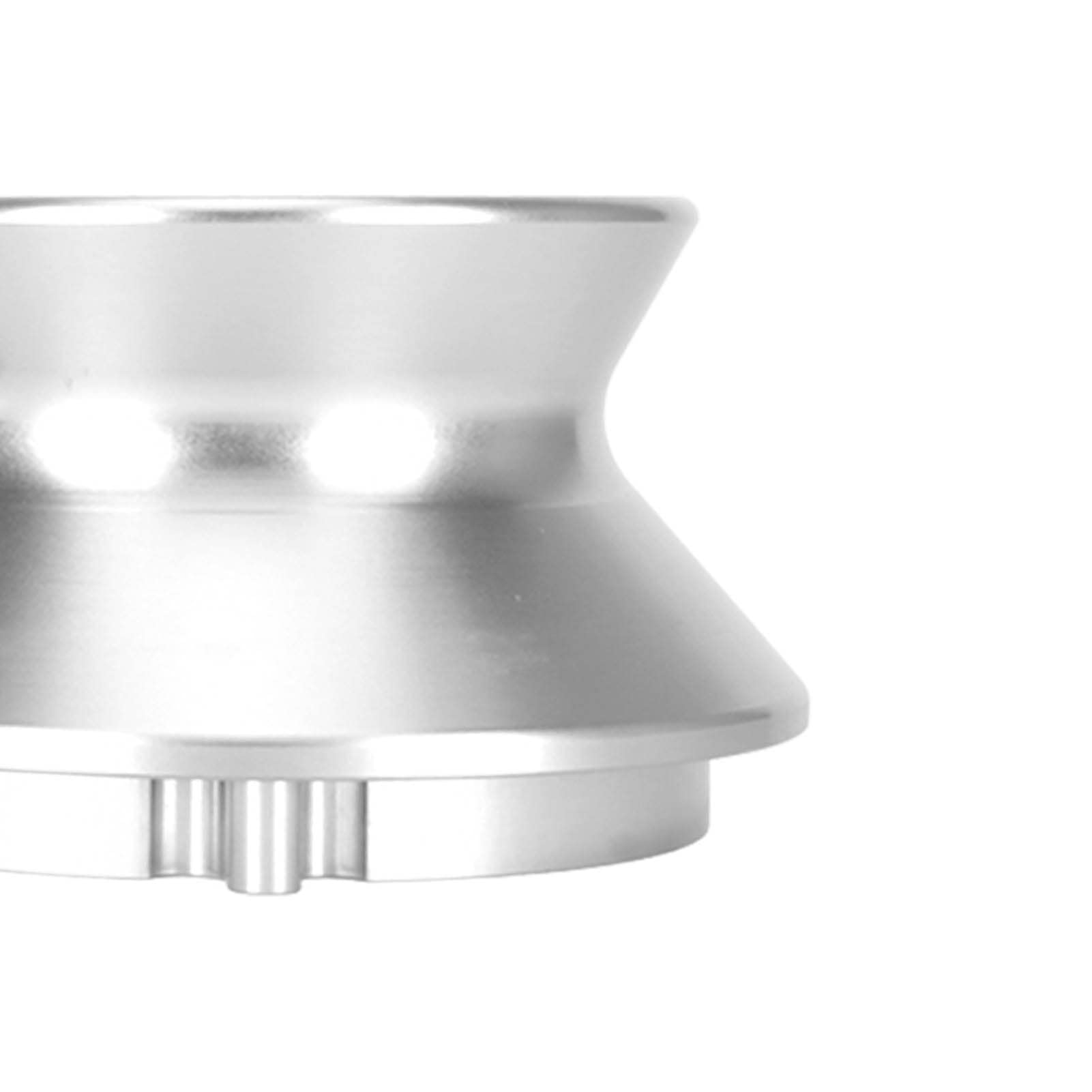 Adaptadores de Cubo Nab Pulidos con Abridor de 10 Pulgadas Aleación Aluminio para Studer Akai y Otras Grabadoras Cinta, Paquete 2 (Plata)