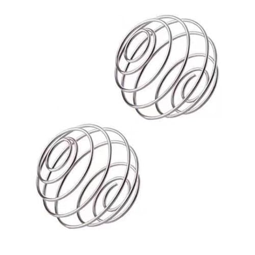 304ステンレスミキサーボトル混合 ボールカップ卵白カミソリフォームミルク/コーヒー/卵白などを作る(2個入り)