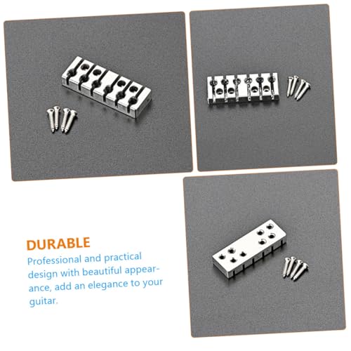 String locking nut haute stabilité pour guitare sans tête avec vis de montage légères