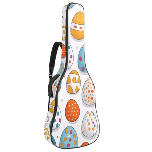 Sac pour guitare acoustique étanche multicolore grand format 42.9x16.9 pouces