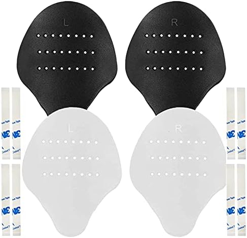 Qidie 2 Pairs Shoe Crease Protector Shoe Shield 2.0 Upgraded Anti-Wrinkle Sport Shoe Crease, Foam Soft Material Comfortable Shoe Inserts for Men and Women 4-12" (Women's 4-9)