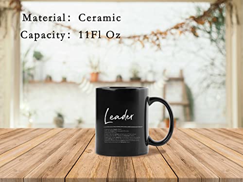Taza de café de cerámica negra 11 oz miniatura 4