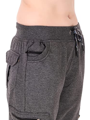 Image of UZARUS Womens Cargo Capri Shorts with 9 Pockets