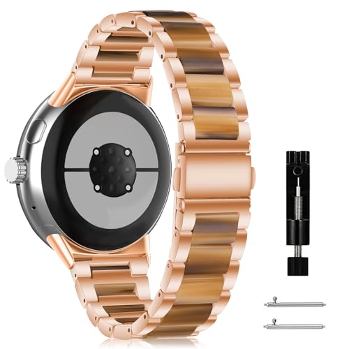 [ShinKin] �o���h Google Pixel Watch 4 45mm / Google Pixel Watch 3 45mm �Ή� ���������x���g �X�e�����X�� �����o���h �ւ��X�g���b�v �����p�x���g �h�K �ϋv���̂��� �r�W�l�X�� �����̒j��