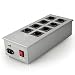 Produktbild Viborg HiFi-Netzfilter VE80,Mehrfach-Steckdose mit 8 Steckplätzen Netzleiste Stromfiltern 3300W mit Surge Schutz,Silver