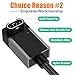 AGVEE 2 Pack 3.3ft Charger Cable for Garmin Watch, L-Shape Zero Gap Braided Charging Cord for Fenix, Forerunner, Vivoactive, Instinct, Venu, Tactix, Approach, D2, Quatix Series, Dark Gray