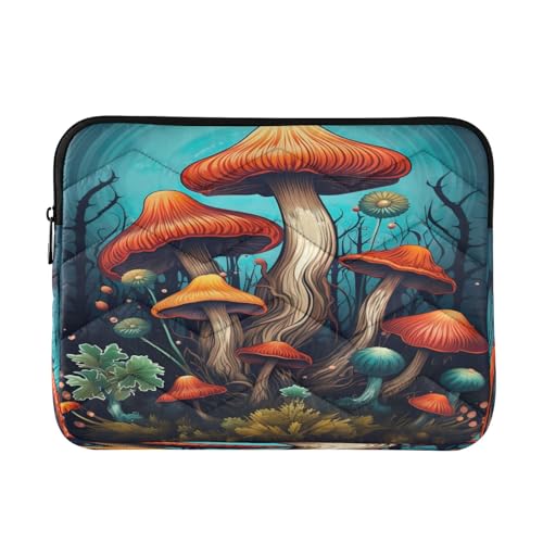 Funda para portátil 13-14 pulgadas de flores coloridas miniatura 1
