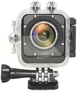ASX ActionPro Cube - 1080p Full HD Waterproof Mini Cam - 1.5inch LCD - 12MP Super Wide Angle Lens - 10 Accessories Included