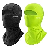 ROCKBROS 2 Stück Sturmhauben Winddichte Warme Balaclavas für Damen und Herren- Outdoorsports wie Radfahren, Snowboarden, Skifahren, Motorradfahren Herbst/Winter