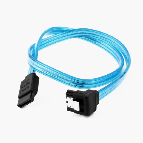 Cable SATA a SATA ángulo recto hembra 47 cm