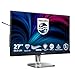Produktbild Philips 27B2N4500-27 Zoll QHD Monitor, Lautsprecher, höhenverstellbar, Adaptive Sync (2560x1440, 120 Hz, 2X HDMI 2.0, DisplayPort 1.2, USB Hub) schwarz grau