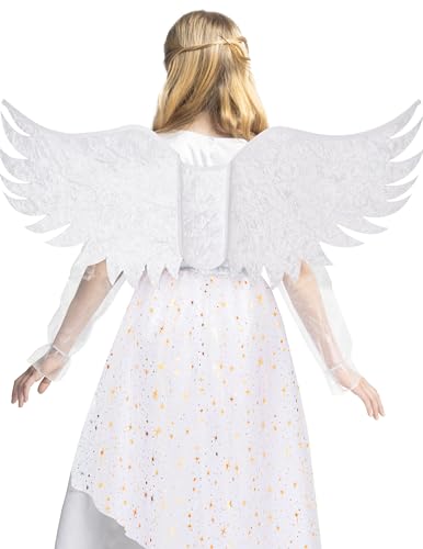 Disfraz de Ángel para Niñas Pequeñas Talla S miniatura 5