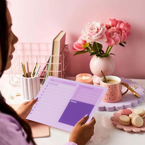Desktop Thickened Acrylic Dry Erase Board, Dry Erase Planner Board Acrylic Desk Calendar to Do List Schedule Writing Tool with Stand for Office Home School (40 * 30cm) - Image 3