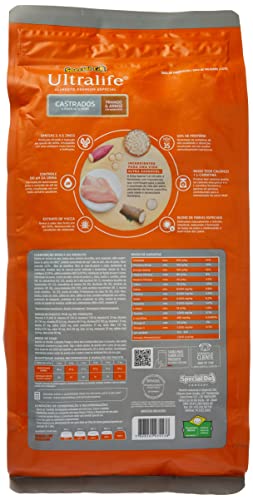 Ração Special Cat Ultralife Castrados Frango e Arroz 1kg