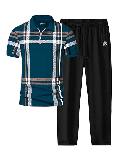 Image of AUSK Mens Tracksuit set of T shirt and Trackpant