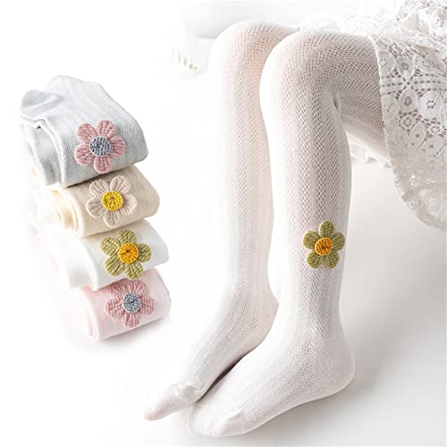 Yizelli Mesh Design Adorable Cotton Pantyhose for Infant Toddlers Summer Tight for Aged 0-8 Years Little Girls2