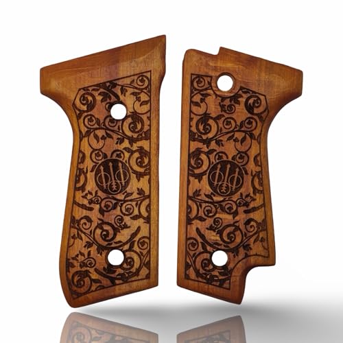 Beretta 92S poignée pistolet bois de noyer véritable Ars.01