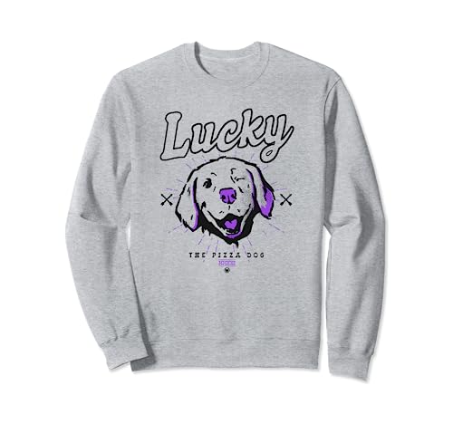 Sweat Marvel Hawkeye pour vos soirées streaming et journées cocooning avec Lucky The Pizza Dog