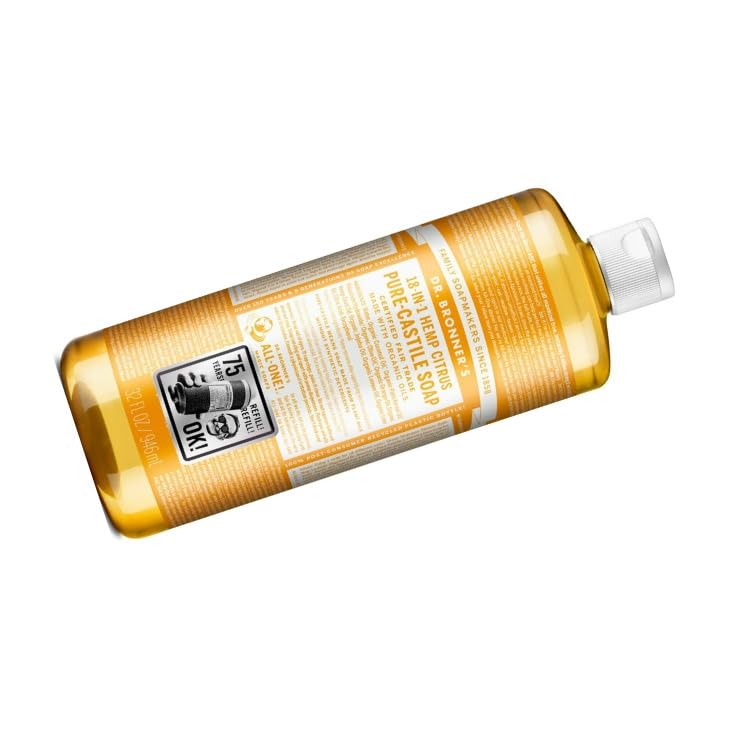 Miniatura 6 de Jabón de castilla cítrica Dr Bronners 32 FZ