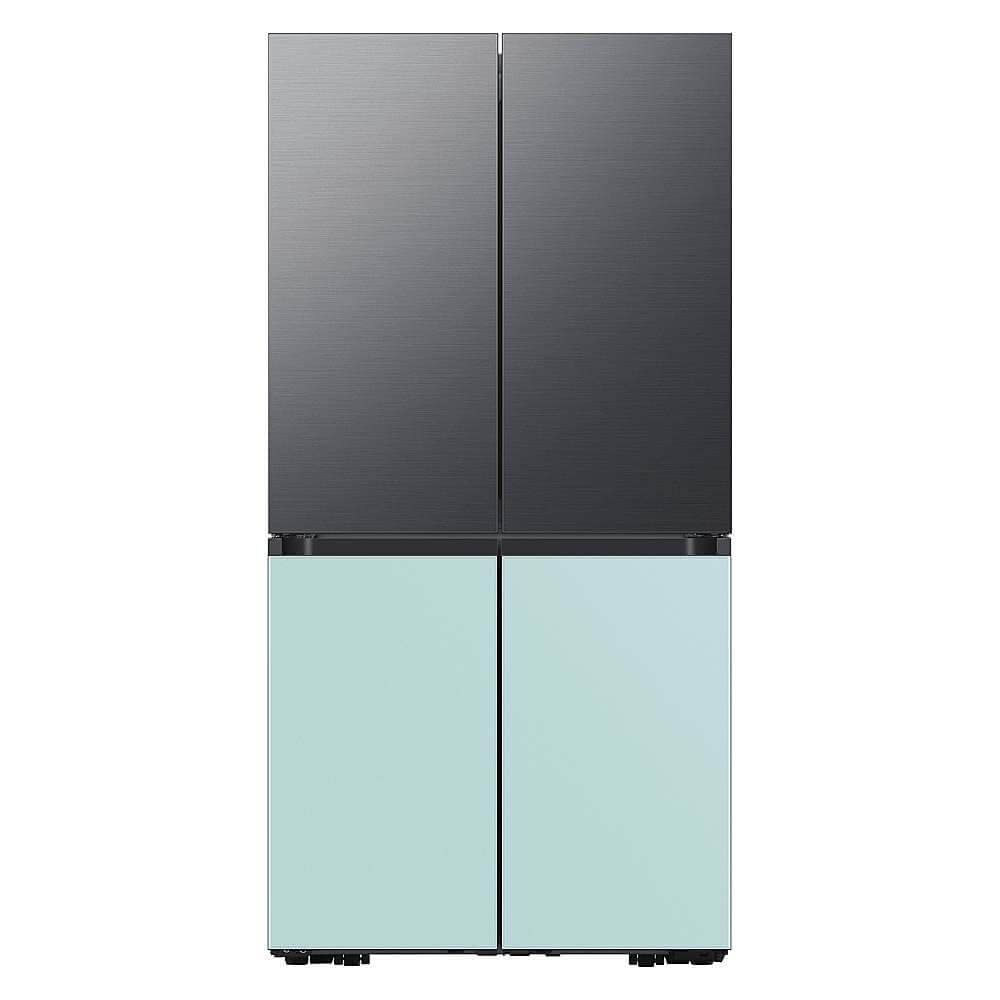 SAMSUNG RAF18DBBCM Bespoke 4-Door Flex(TM) Refrigerator Panel in Morning Blue Glass - Bottom Panel on Fridge.com
