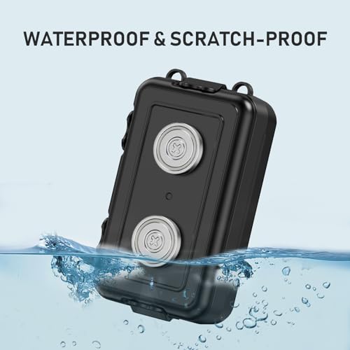 TOSICAM Magnetic Key Box, Hide A Key Holder, Under Car Magnetic Key Storage, Waterproof Hidden Key Box for Outside, Car Key Hider Magnet for Vehicles Travel (MM1 Regular) β image 3