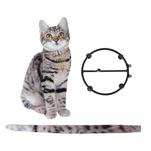 Cabilock Cat Paper Towel Holder Countertop Paper Towel Holder Cat Kitchen Roll Holder Towel Dispenser for Kitchen