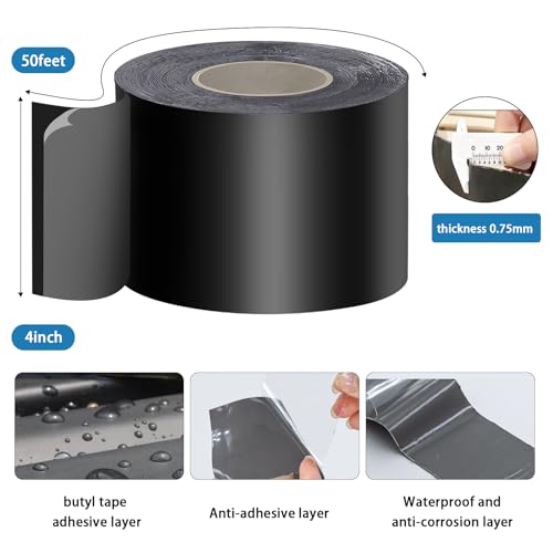 Joist Tape for Decking 4\'\'×50\' 3 Pack