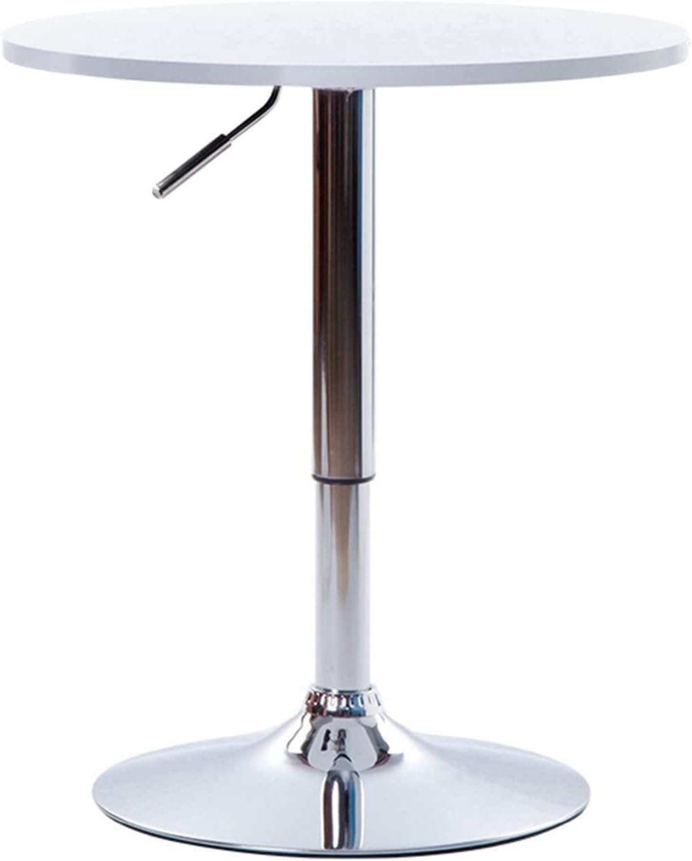 Bar Tables, Round/Square Dining Tables w/Adjustable Height Design Industrial Side