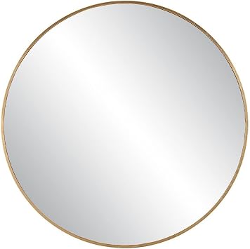 Uttermost 09928 Junius - Large Round Mirror-60 Inches Tall and 60 Inches Wide