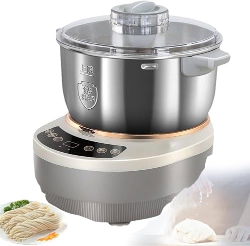 ZHLINGQ 5L/7L Baking Mixer with Ferment, 304 Stainless Steel Pizza Dough Mixer, Kitchen Dough Mixer, Stand up Mixer with Bowl Ideal Flour Kneading Machine for Pizza and Bread,7L