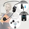 EBJ 2.4G Wireless Headset Mic and Handheld Mic 2 in 1, 30m Stable Transmission, Dual Type-c USB Charging, Compatible with Speakers, Voice Amplifier, PA System (KX-620-1) #2