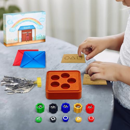 Squid Gonggi Korean Game 2 Spiel 2025 Neu Erhöhen das Gewicht Gonggi Stones Set Gonggi Koreanisches Traditionelles Spielspiel Jebi Chagi, Gonggi Steine Biseokchigi (Squid Korean Game Spiel 2)