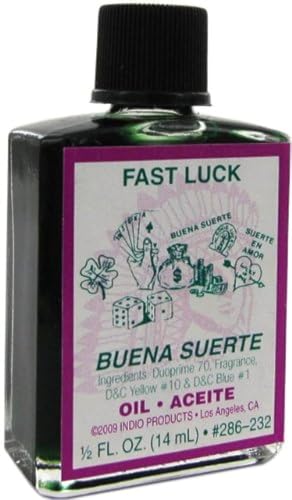INDIO Products Fast Luck Oil 1/2 fl. oz.