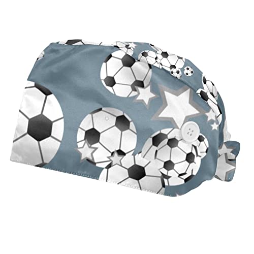 Gorra de trabajo con botón que evita el dolor de orejas por mascarilla