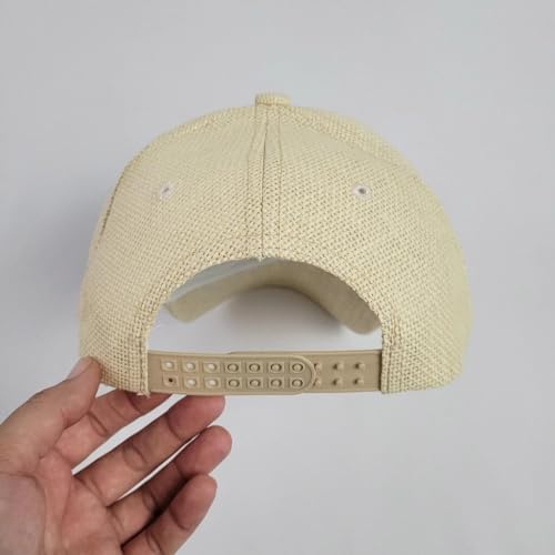 Boné De Palha Esportivo Aba Curva Unissex Casual Básico Chápeu De Moda De Verão De Pesca de Montanhi