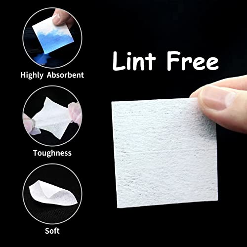 Ilansin 1000Pcs Patches + 200Pcs Swabs + 2Pcs Gun Cloths,2"X2" Lint Free Gun Cleaning Patches,6" Long Cotton Swabs,12"X12" Reusable Microfiber Gun Cleaning Rags.gun Cleaning Kit/Gun Cleaning Supplies #TOP1