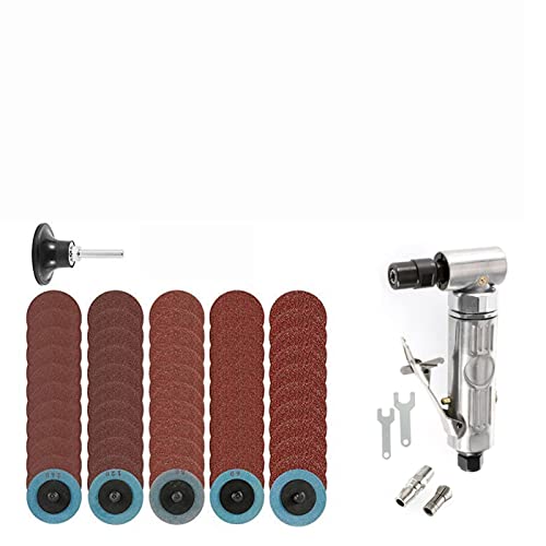 Meuleuse pneumatique mini 1/4 compacte à tête rotative de 90 degrés - 5