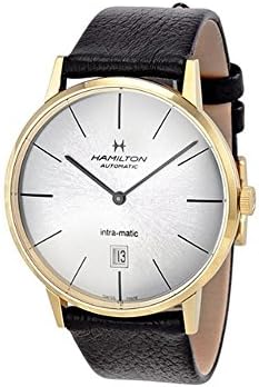 Hamilton Intra-Matic Automatic Yellow Gold PVD Men's Watch H38735751