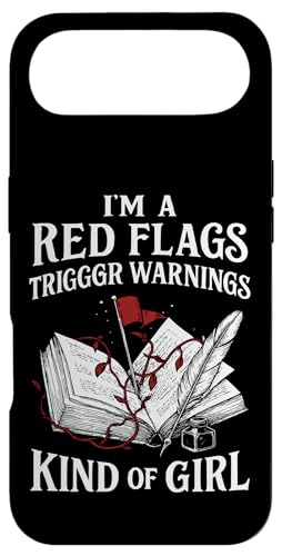 Custodia per iPhone Air Lettore di libri piccanti Moralmente Grigio Scuro Romance Bookish