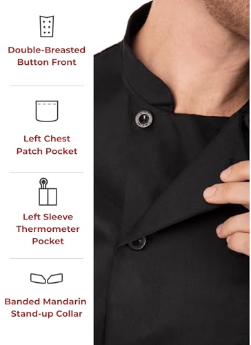 Image of Chef Works Unisex Volnay Chef Coat