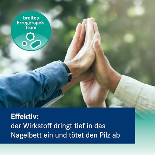 Amorolfin Nagellack Heumann 5% zur Behandlung von Nagelpilz