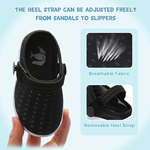 Feetcity Boys Girls Water Shoes Soft Rubber Flat Shoes Summer Baby Girl Sandals Infant Girl Boys Slippers 6-12 Months #TOP6