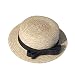 EVAEVA Klein Cap Damen Eltern-Kind Frauen Kinder Baby Hut Stroh Flat Cap Mädchen Sun Beach Brim Sommer Bogen Baseballmütze Baseball Cap Kinder New (C, One Size)