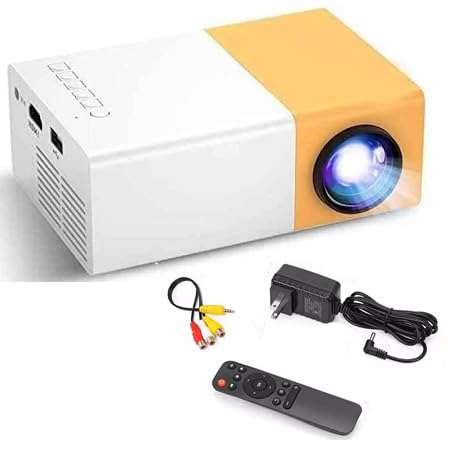 Portable 4K 1080P Home Theater Projector with Power Cord & Remote – Supports Smartphone, Tablet, Laptop, TV Stick (B0DFT3RZFS) Amazon Price History, Amazon Price Tracker