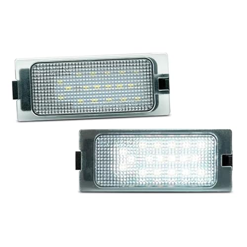 Luz matrícula LED blanca Ford Escape 2008-2012 viajes nocturnos seguros OEM