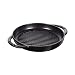 Produktbild Staub Grillpfanne mit Seitengriffen rund in schwarz (Durchmesser oberer Rand: 30 cm)