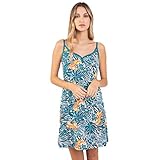  MASSANA camisón de Tirantes de Mujer L217227 - Verde Agua, L