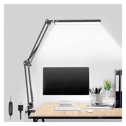 Lampe de bureau pour architecte en métal fixée sur table de dessin - 2