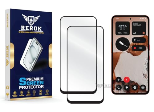 Image of Gorilla Tempered Glass Screen Protector Compatible with Nothing CMF Phone 2 Pro [Pack of 2] | Edge-to-Edge, Bubble-Free, Case Friendly, Easy Installation Kit